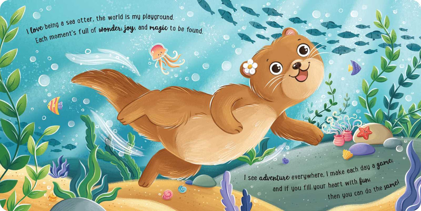 I Love Being a Sea Otter: Padded Board Book by Em Bruce