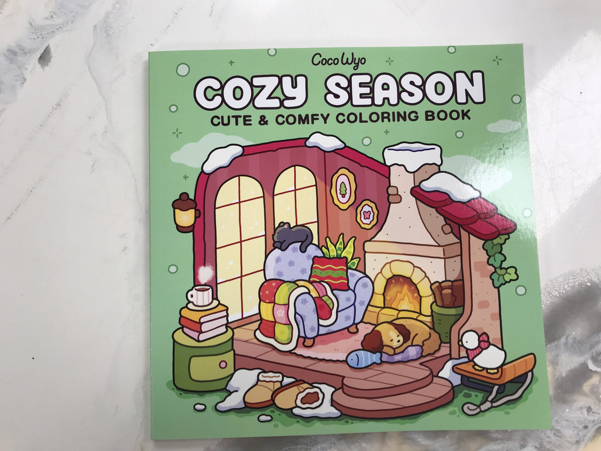 Cozy Season Coloring Book