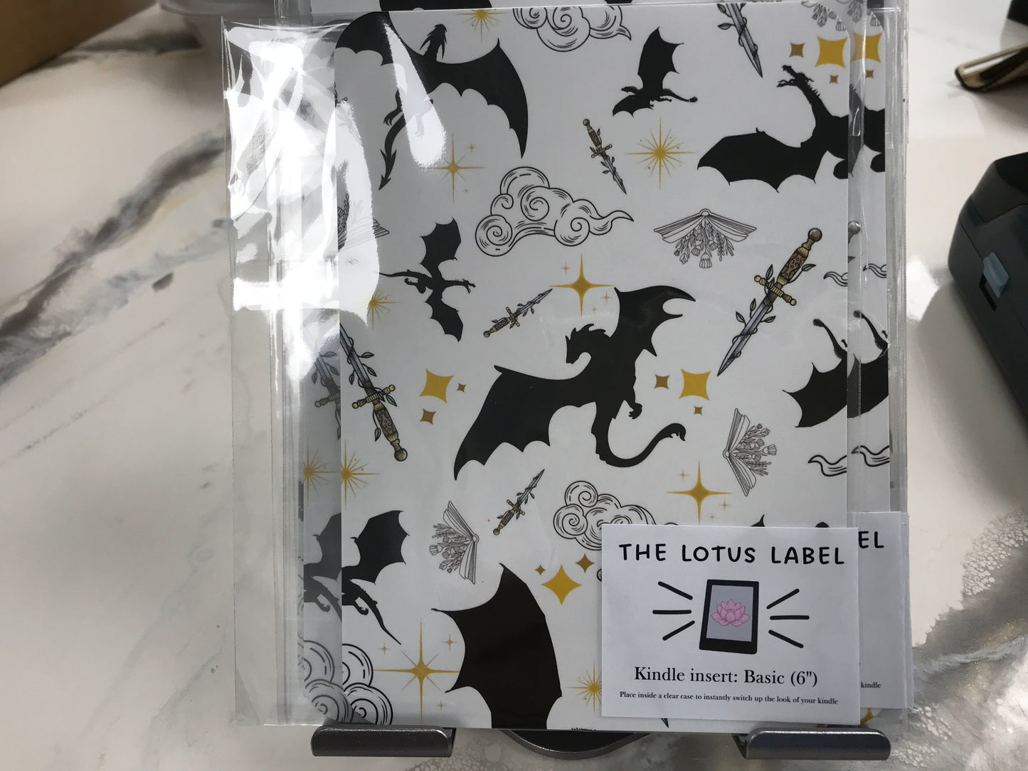 Dragons Kindle Insert