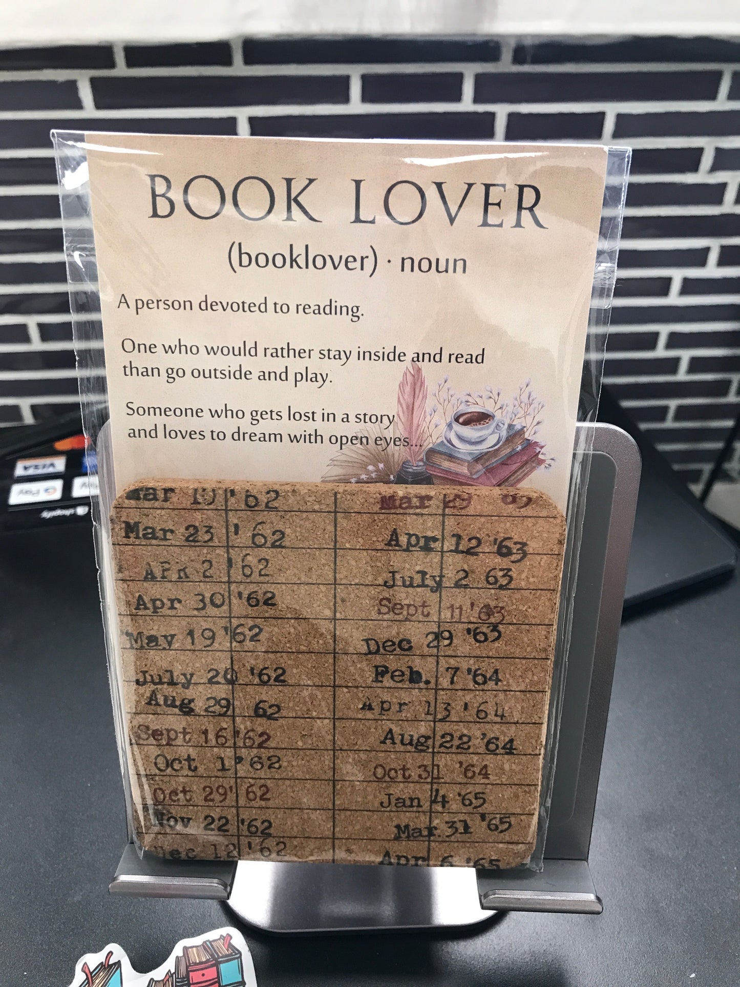 Book Coaster