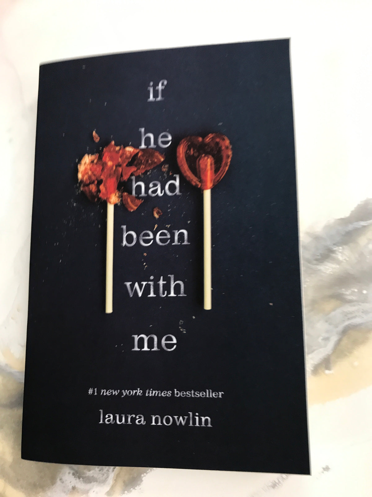 If he had been with me