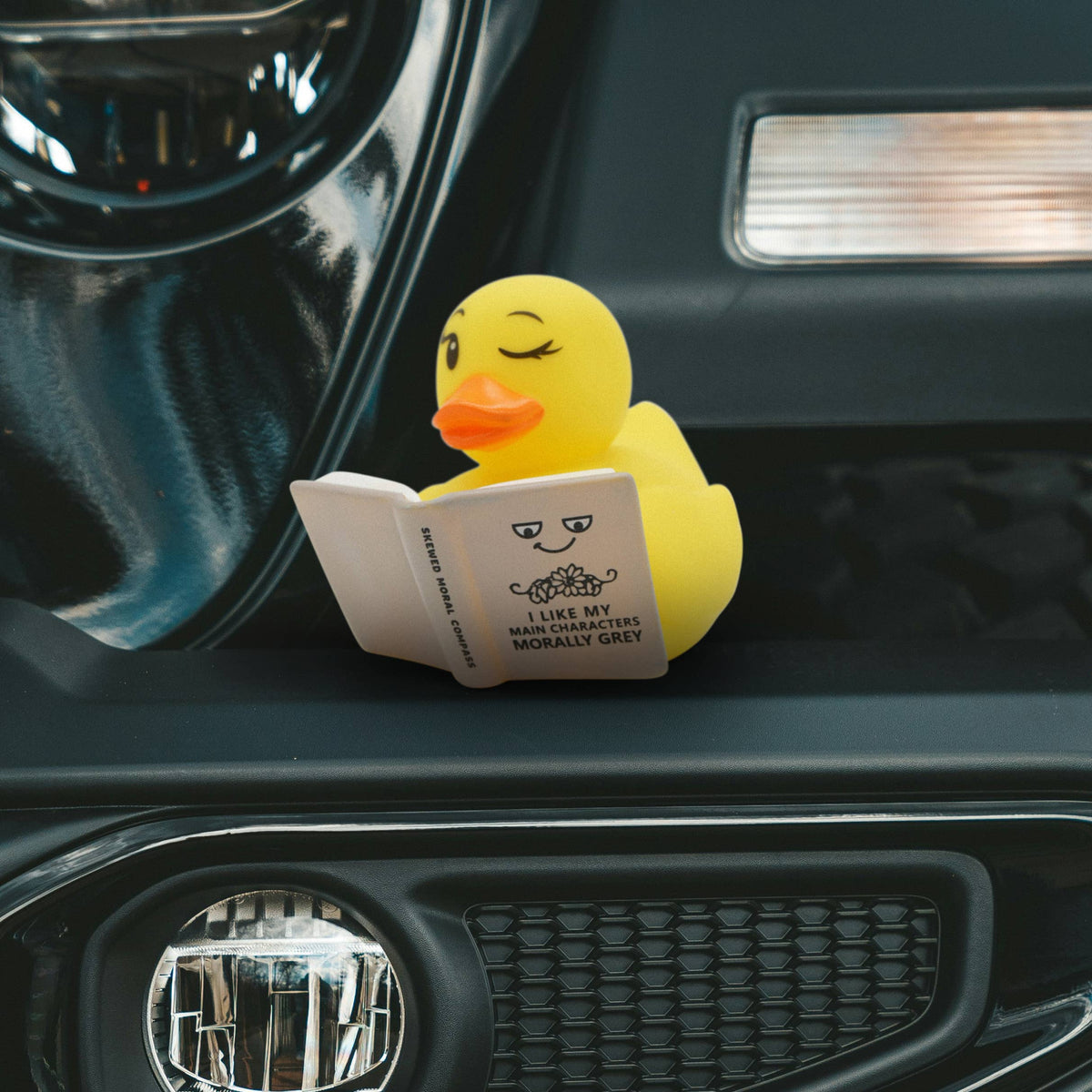 “I Like My Main Characters Morally Grey” Rubber Duck
