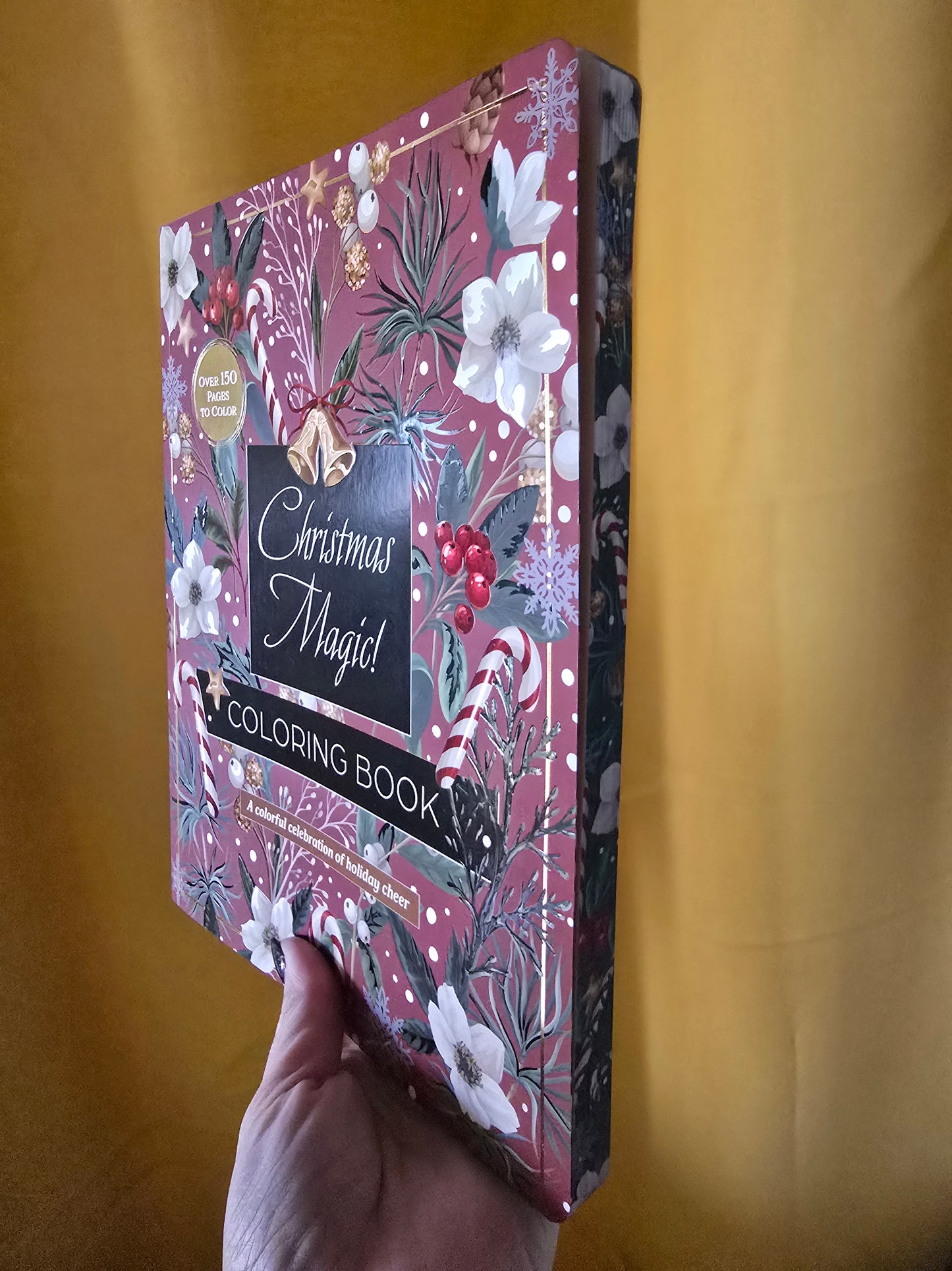 Adult Coloring Books- sprayed edge