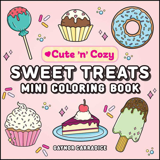 Sweet Treats Mini Coloring Book by