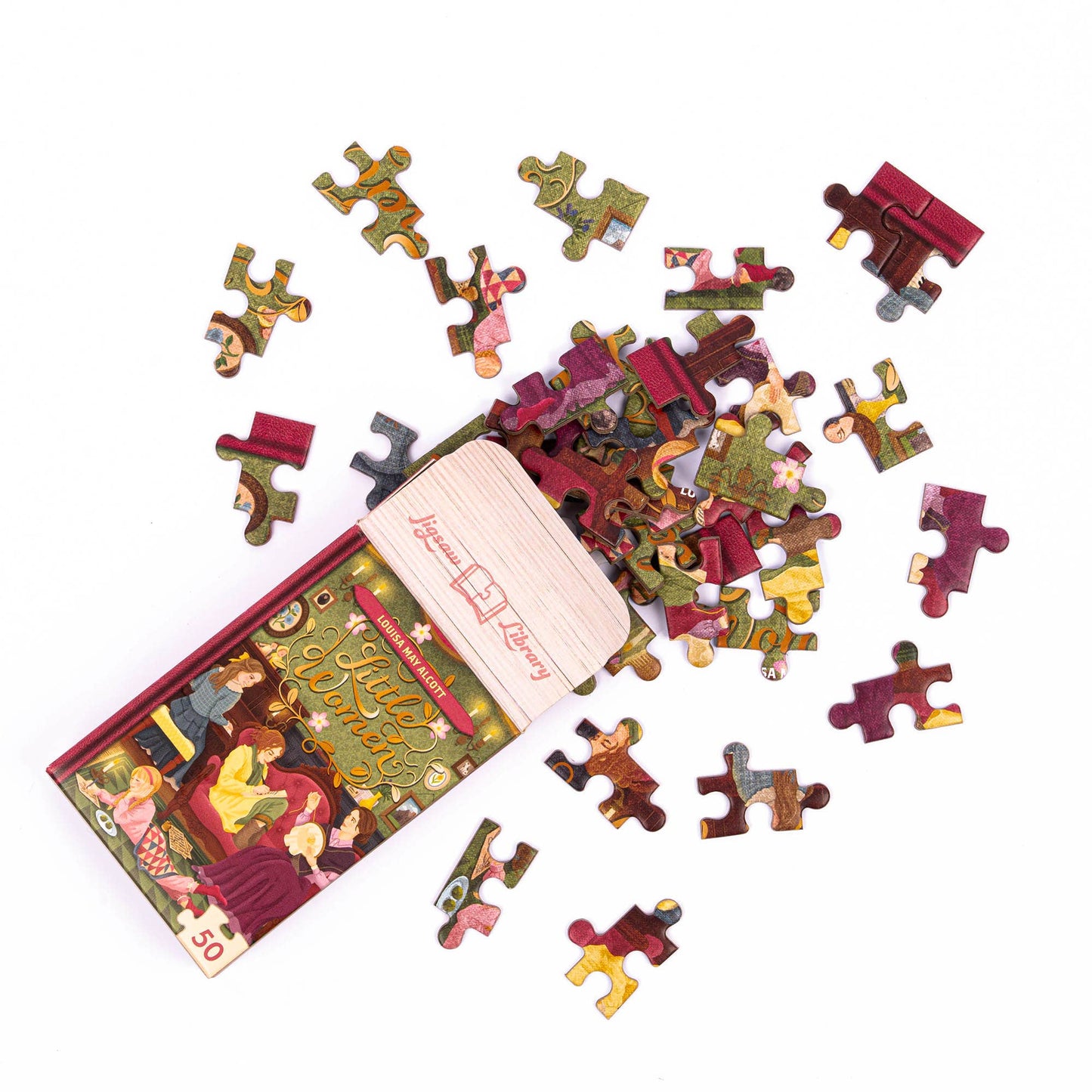 Mini Jigsaw Library Display