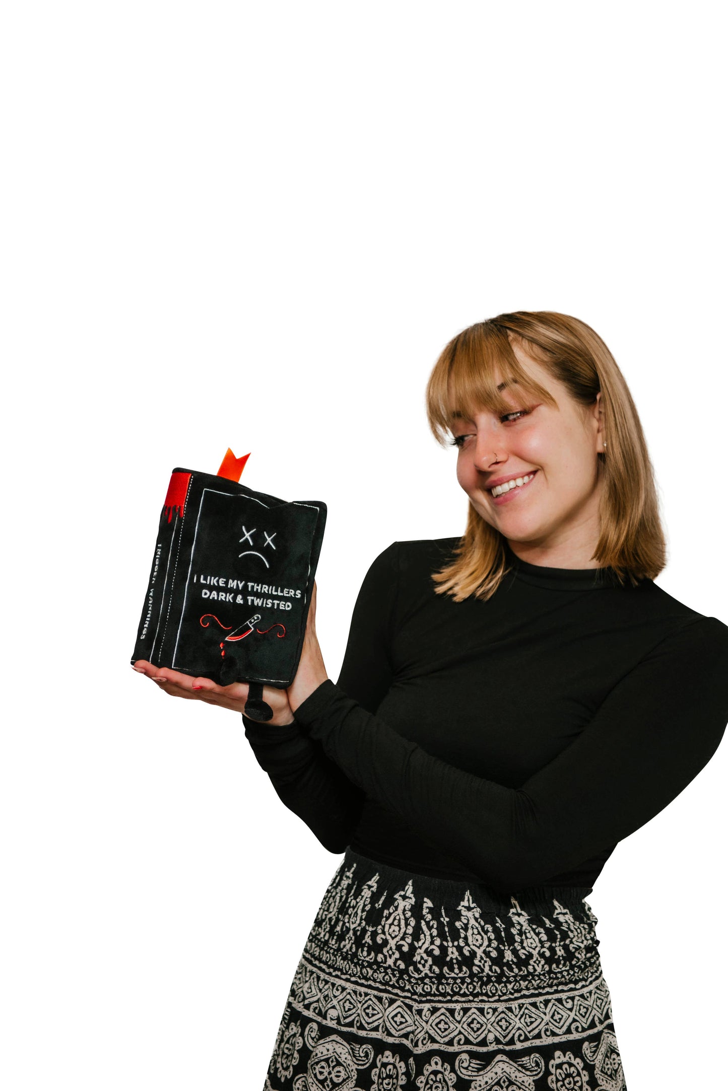 Dark Thrillers Book Plushie