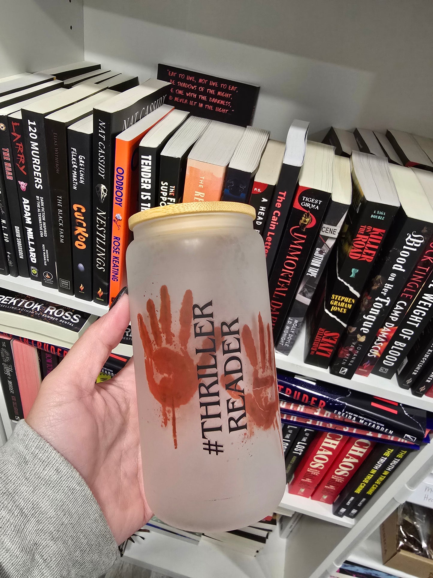 Glass Frosted Tumbler