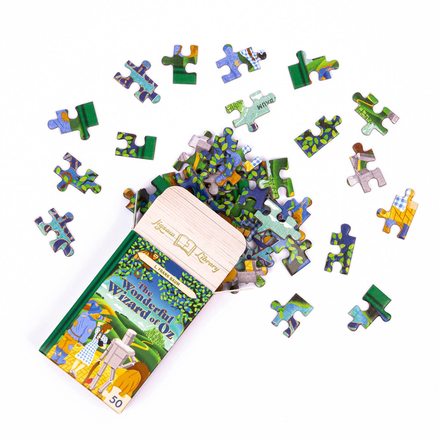 Mini Jigsaw Library Display