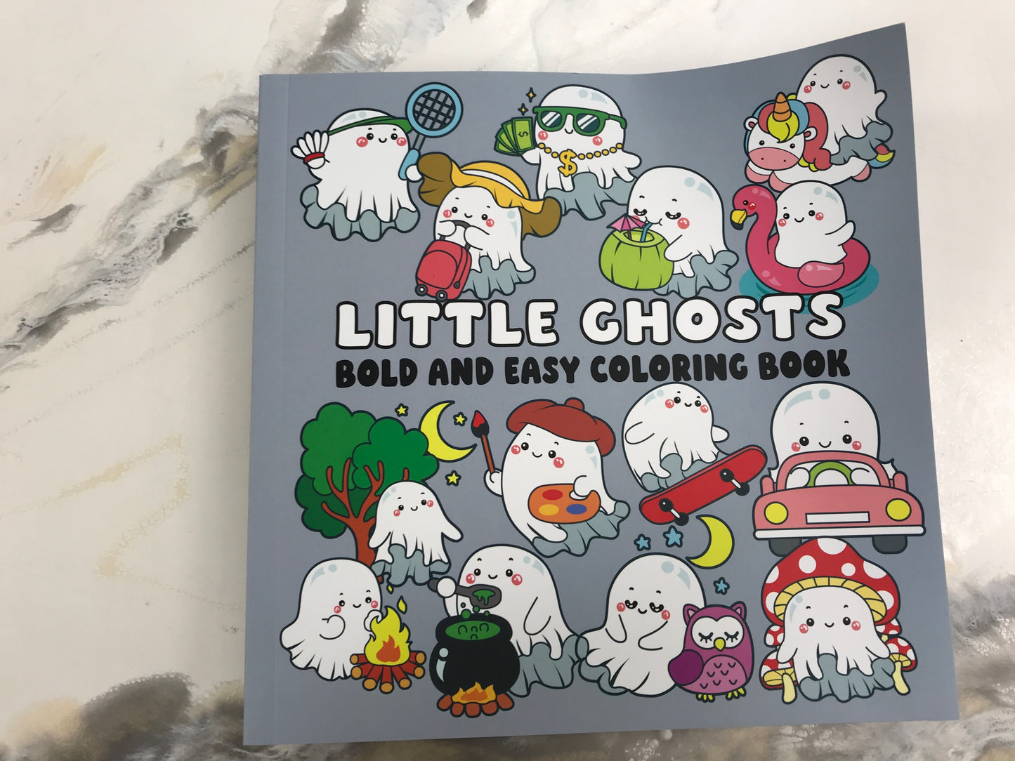Little Ghosts Coloring Book