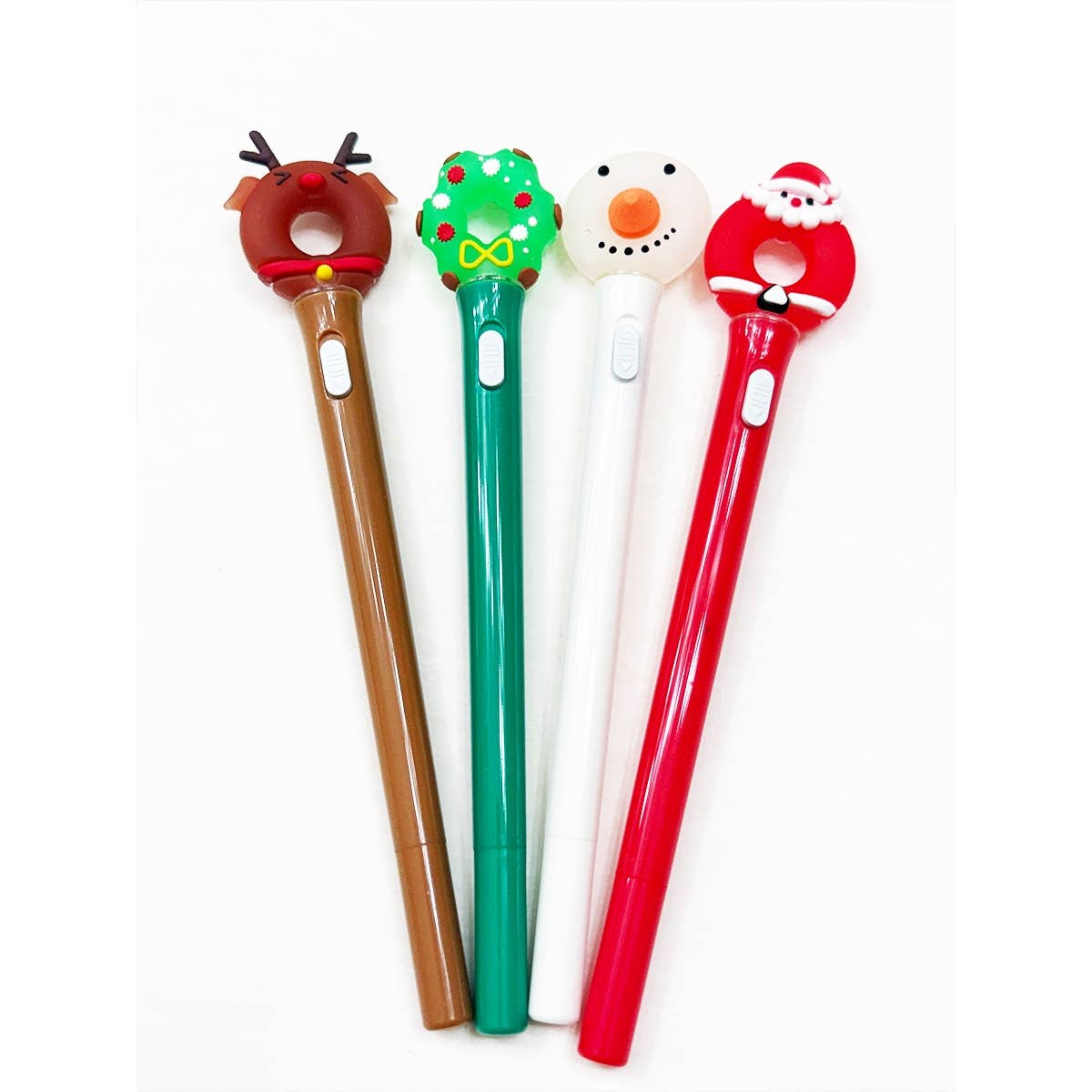 Christmas Theme Light Up Ball Point Pen