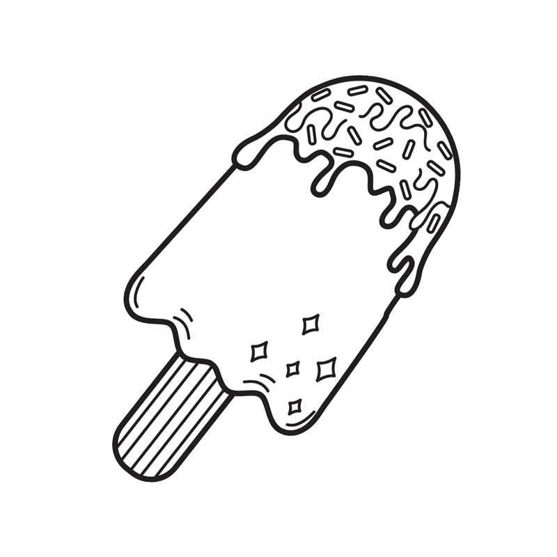 Sweet Treats Mini Coloring Book by