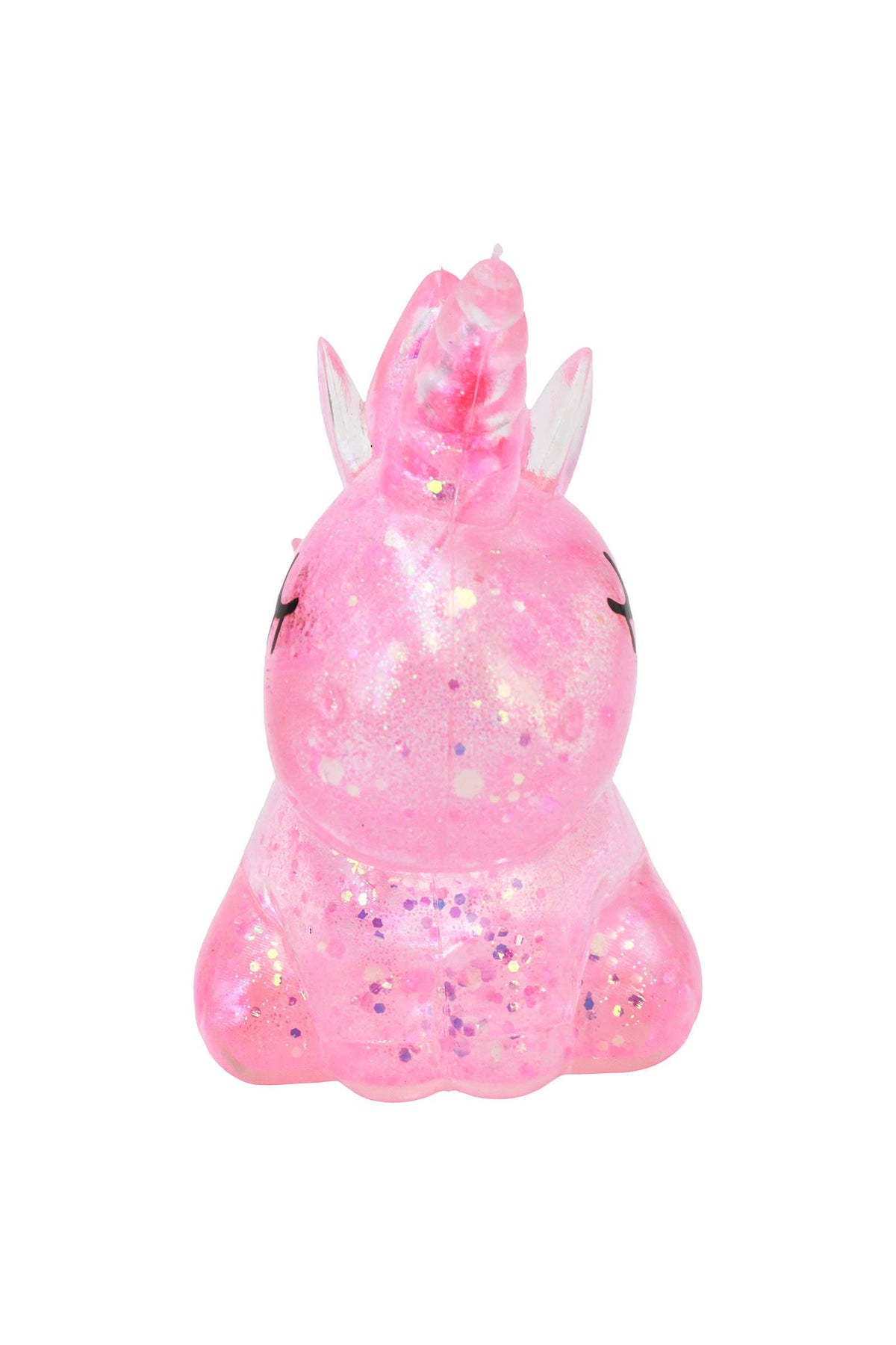 Sleepy Unicorn Glittery Maltose Putty Filled Squishy