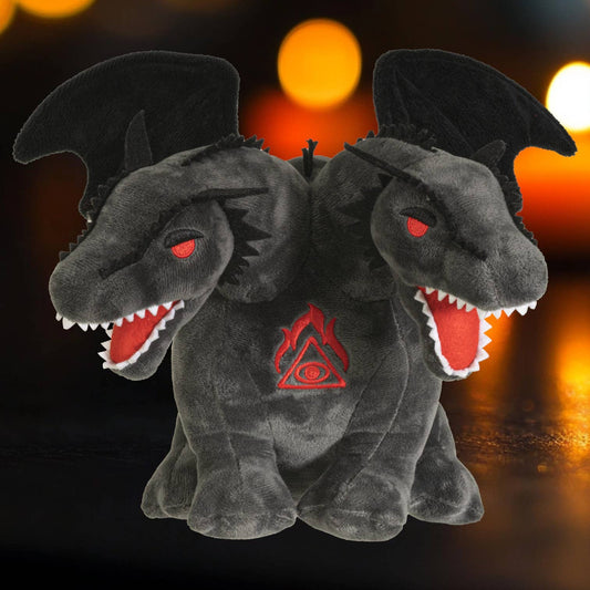 Hellion Stuffed Plush Double-Headed Dragon