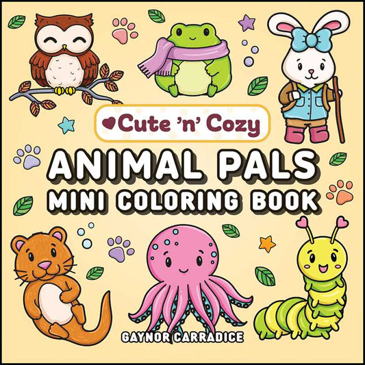 Animal Pals Mini Coloring Book by