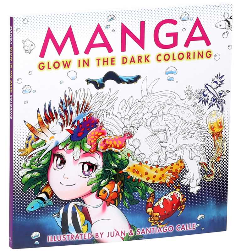 Manga Glow in the Dark Coloring by