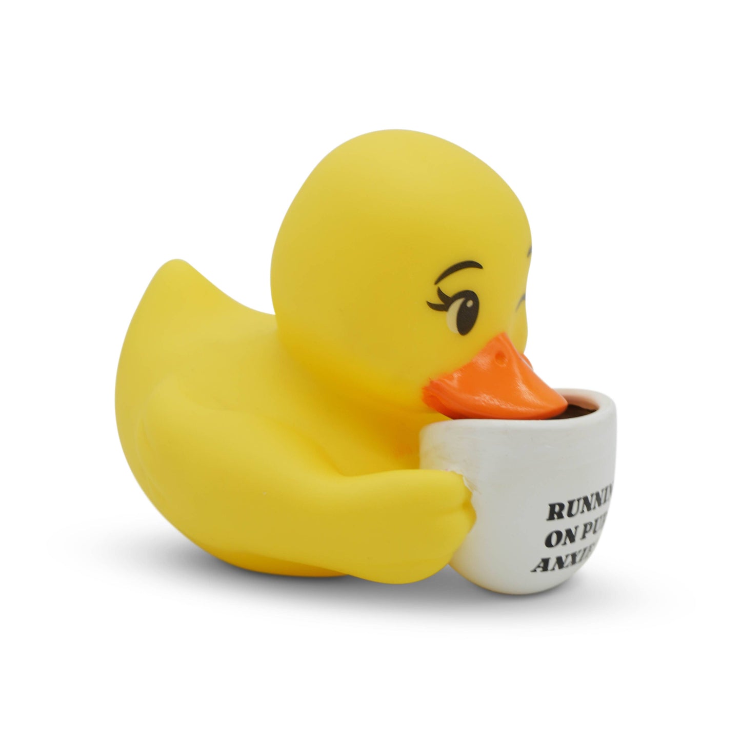 “Running on Pure Anxiety.” Rubber Duck