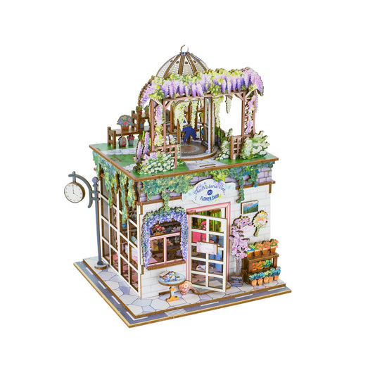 DIY Miniature House Kit: Flower Shop