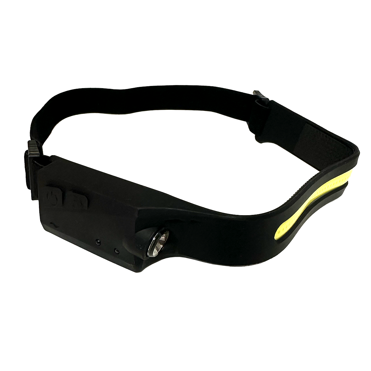Roughneck Rechargable Headlamp Flashlight - 4/Display