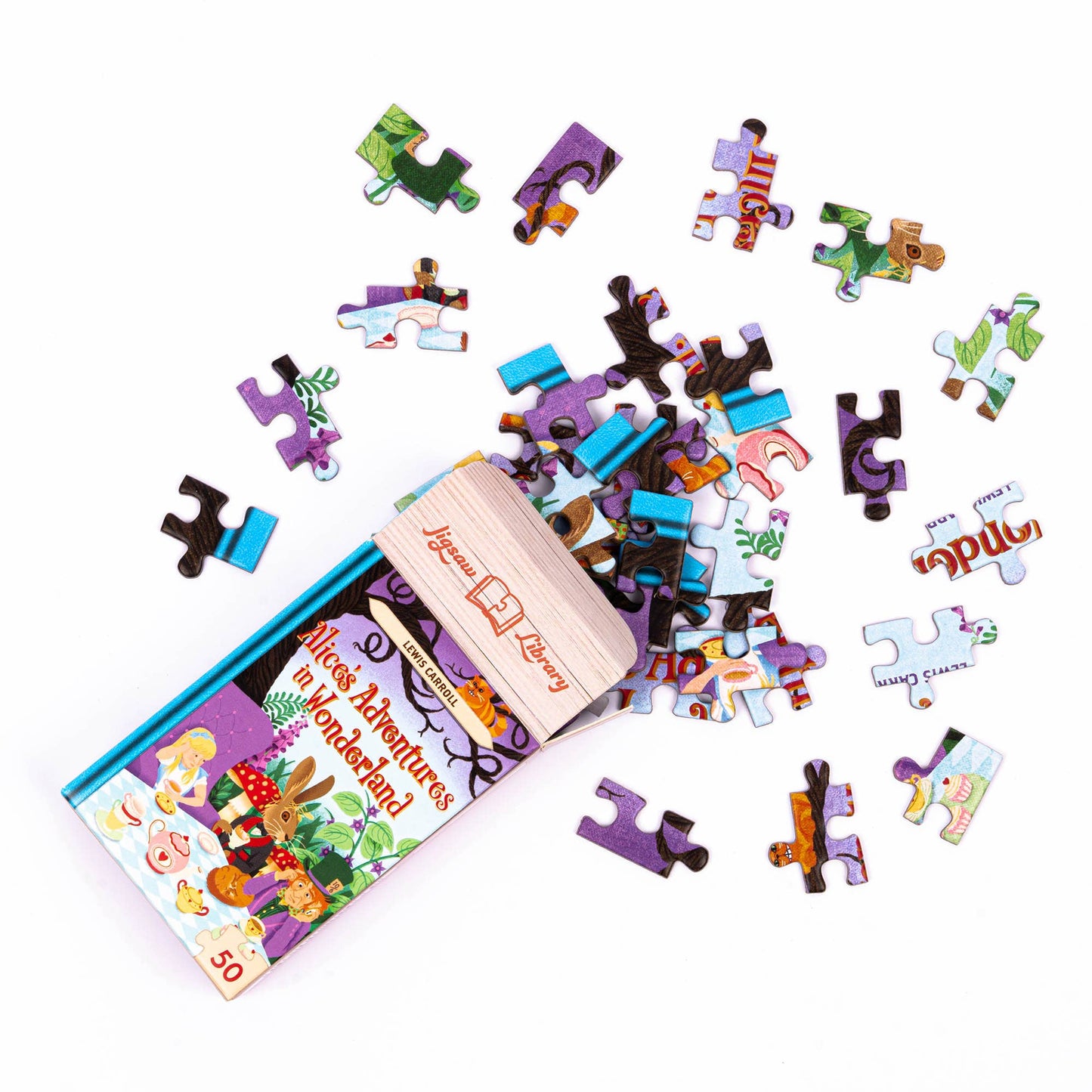 Mini Jigsaw Library Display