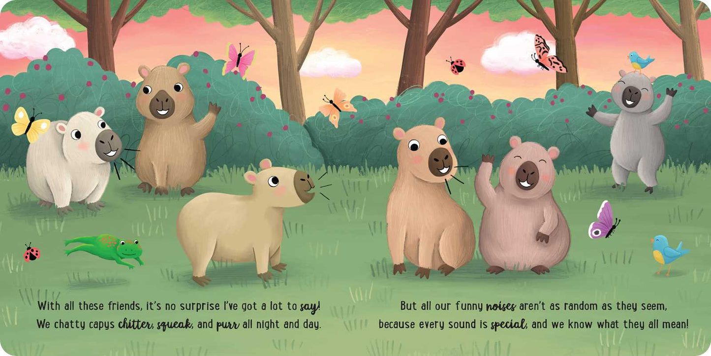 I Love Being a Capybara: Padded Board Book by Em Bruce