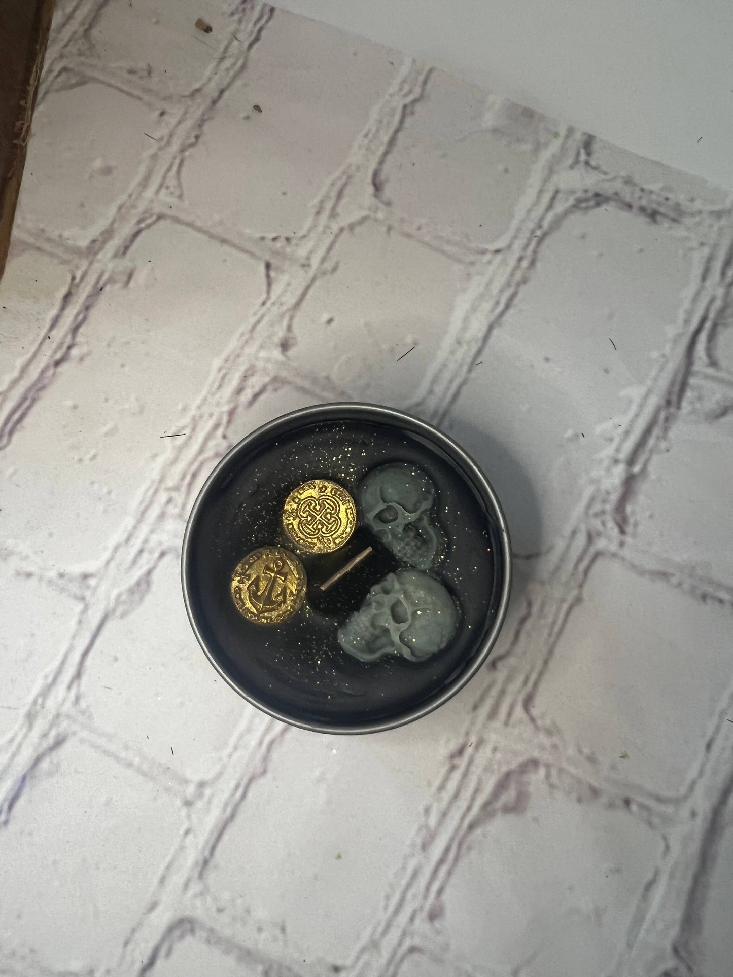 Dark Romance Candles, Scented, Small candle, florals