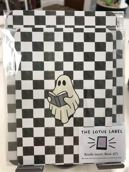 Checkered Ghost Kindle Insert