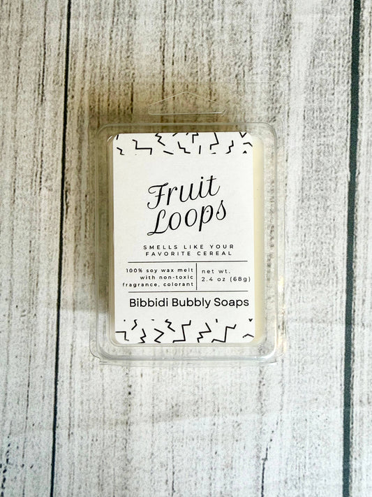 Fruit Loops Soy Wax Melt Bookish 90s Theme Nolstalgic