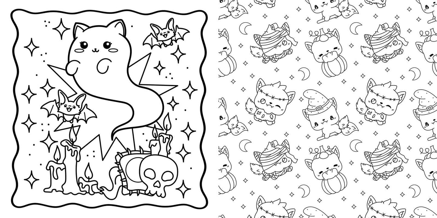 Cute & Creepy Coloring Book by IglooBooks