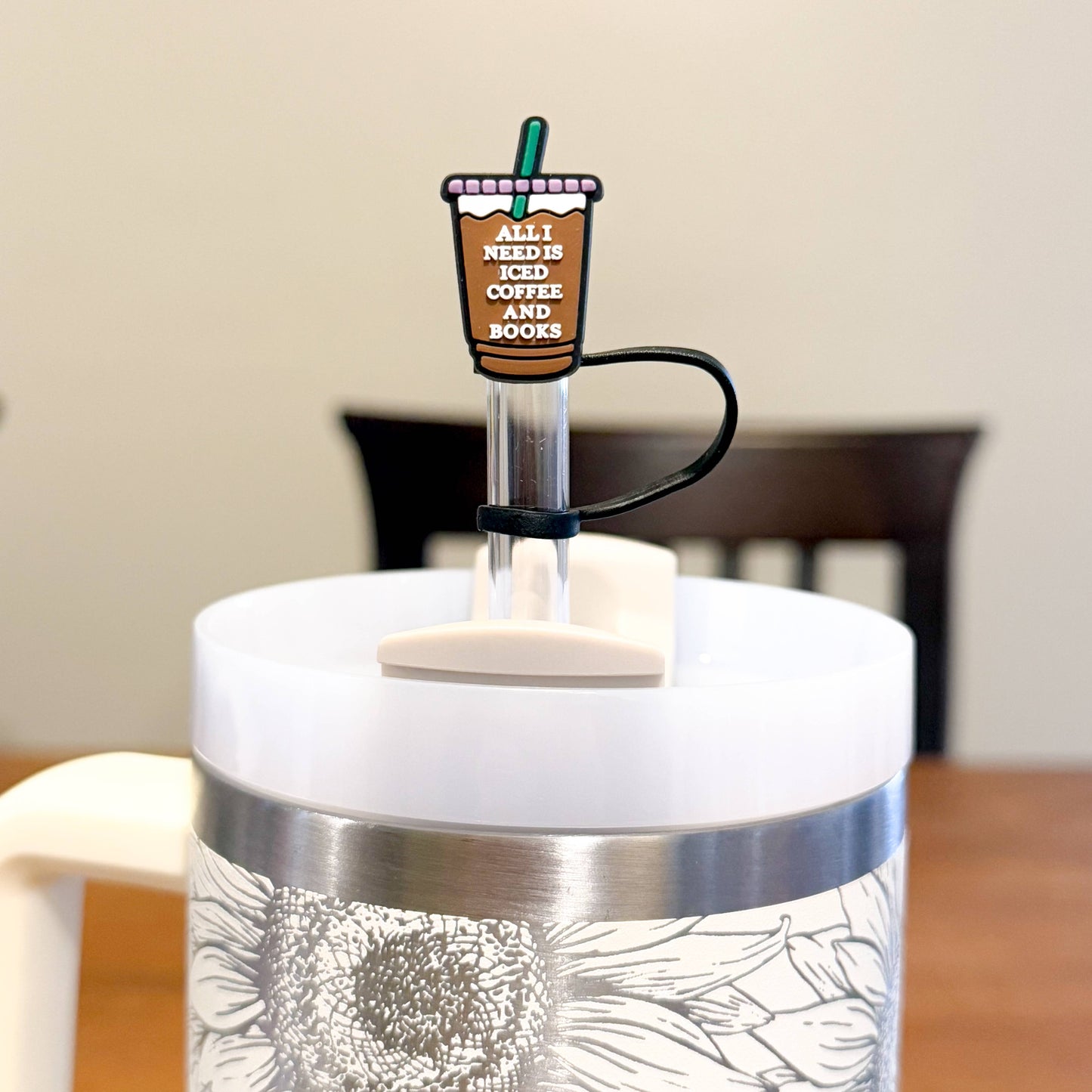 Straw Topper 3 pack - Bookish Theme / Stocking Stuffers