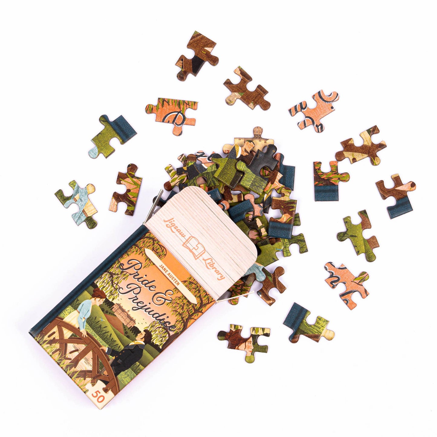 Mini Jigsaw Library Display