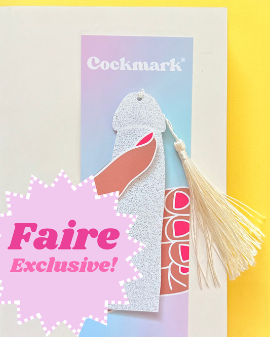 Vampire Shimmer Cockmark Bookmark
