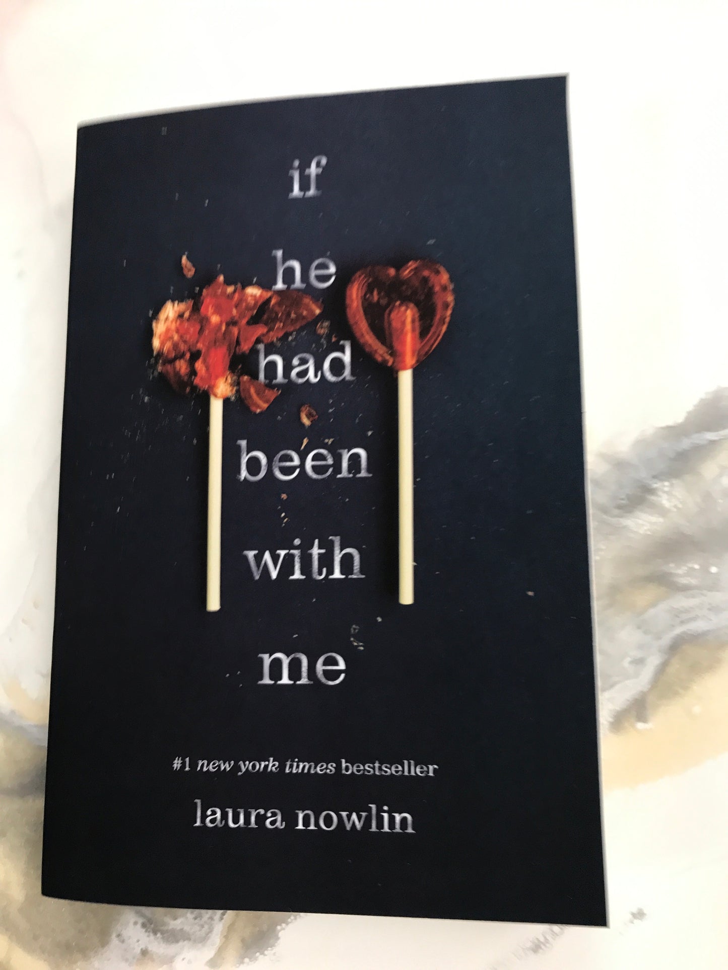 If he had been with me