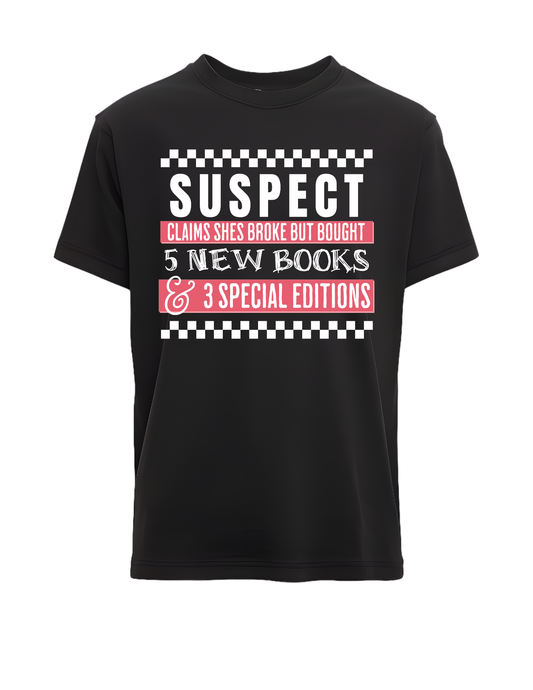 Suspect claims no money