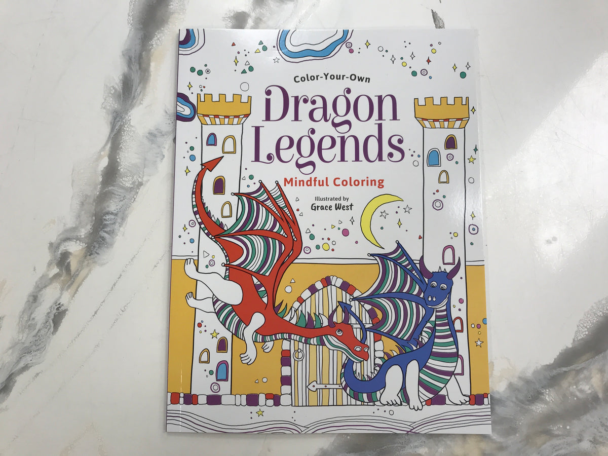 Dragon Legends Mindful Coloring