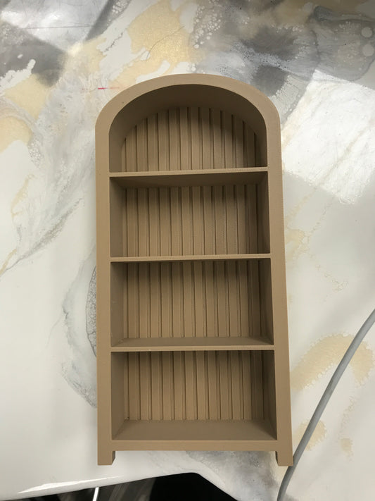 3D Bookshelf w/ 8 books