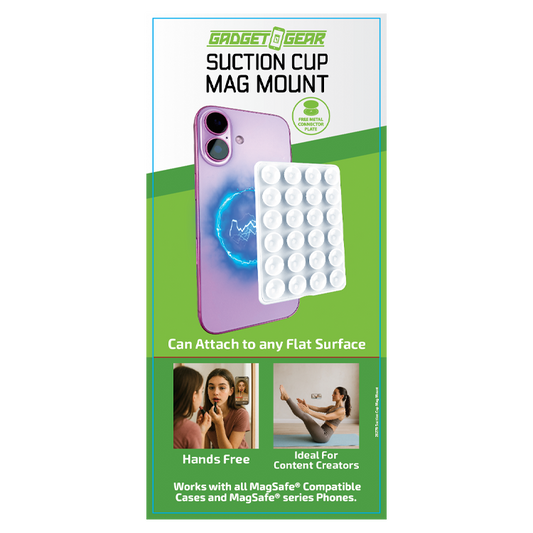 Gadget Gear MagSafe® Phone Suction Cup Mount - 6/Display