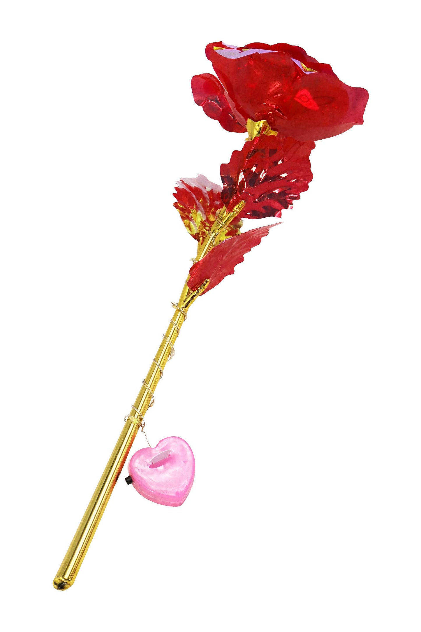 Metallic Led Light-up Galaxy Rose Bouquet