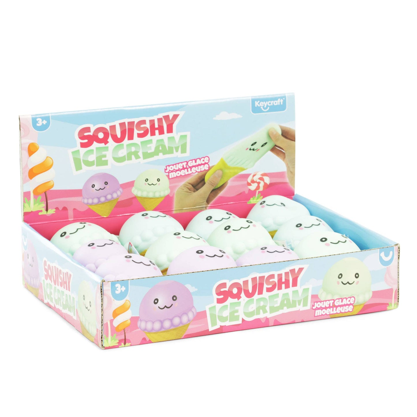 Squishy Ice Cream Sensory Toy