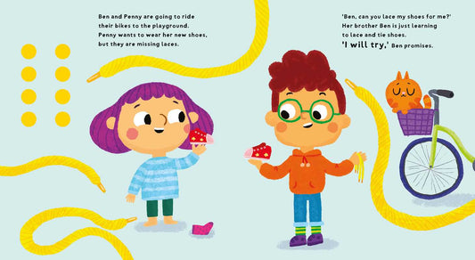 Yes I Can! Tie My Shoes by Little Genius Books