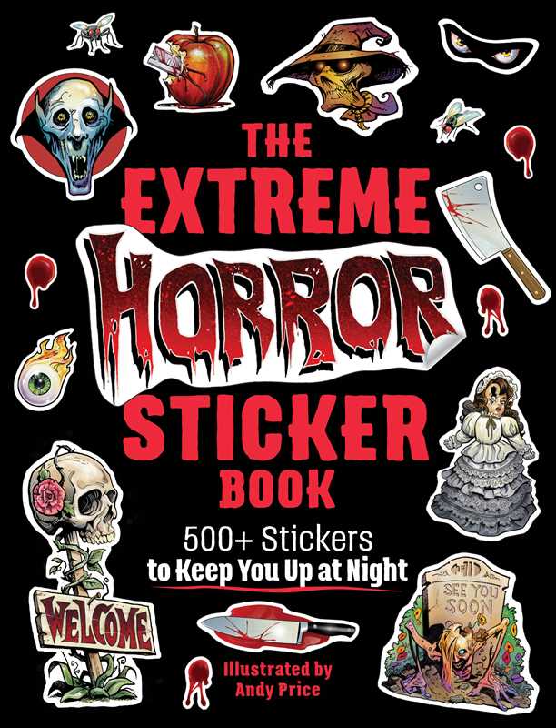 Extreme Horror Sticker Book by