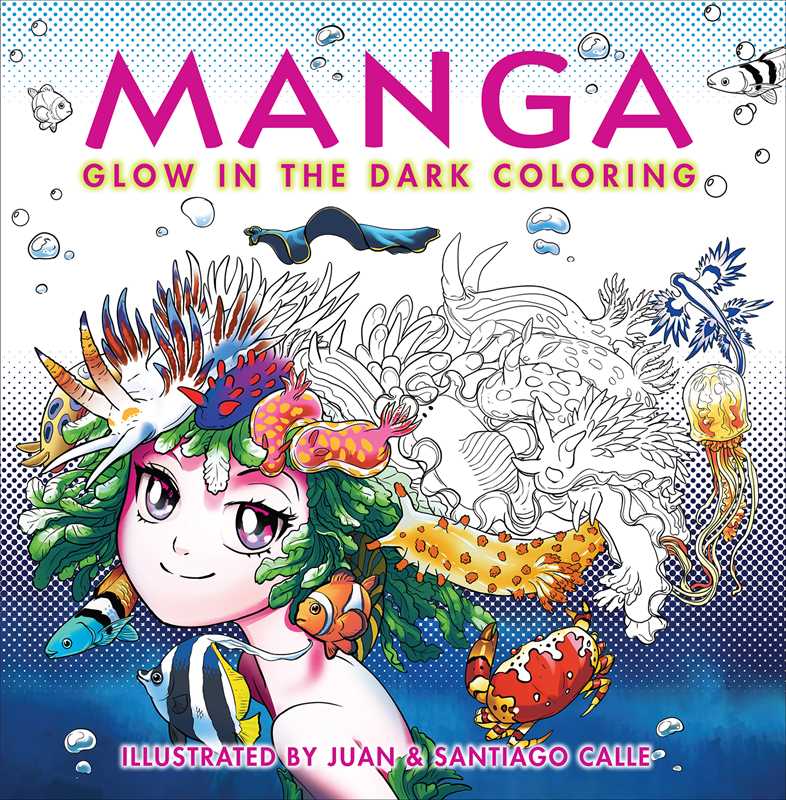Manga Glow in the Dark Coloring by