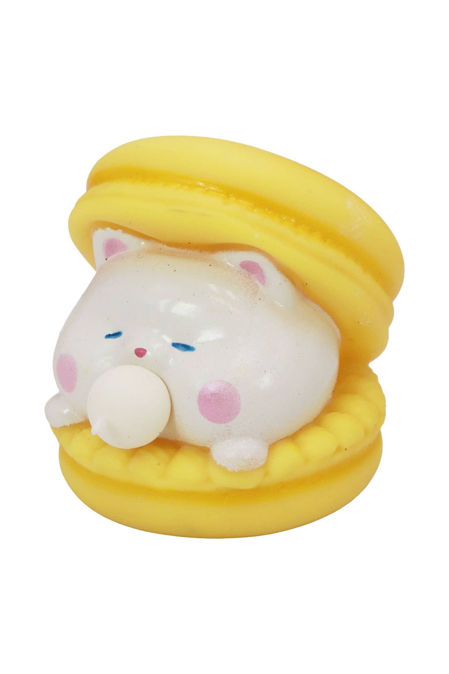Drooling Sleepy Macaron Animal Squishy Toy