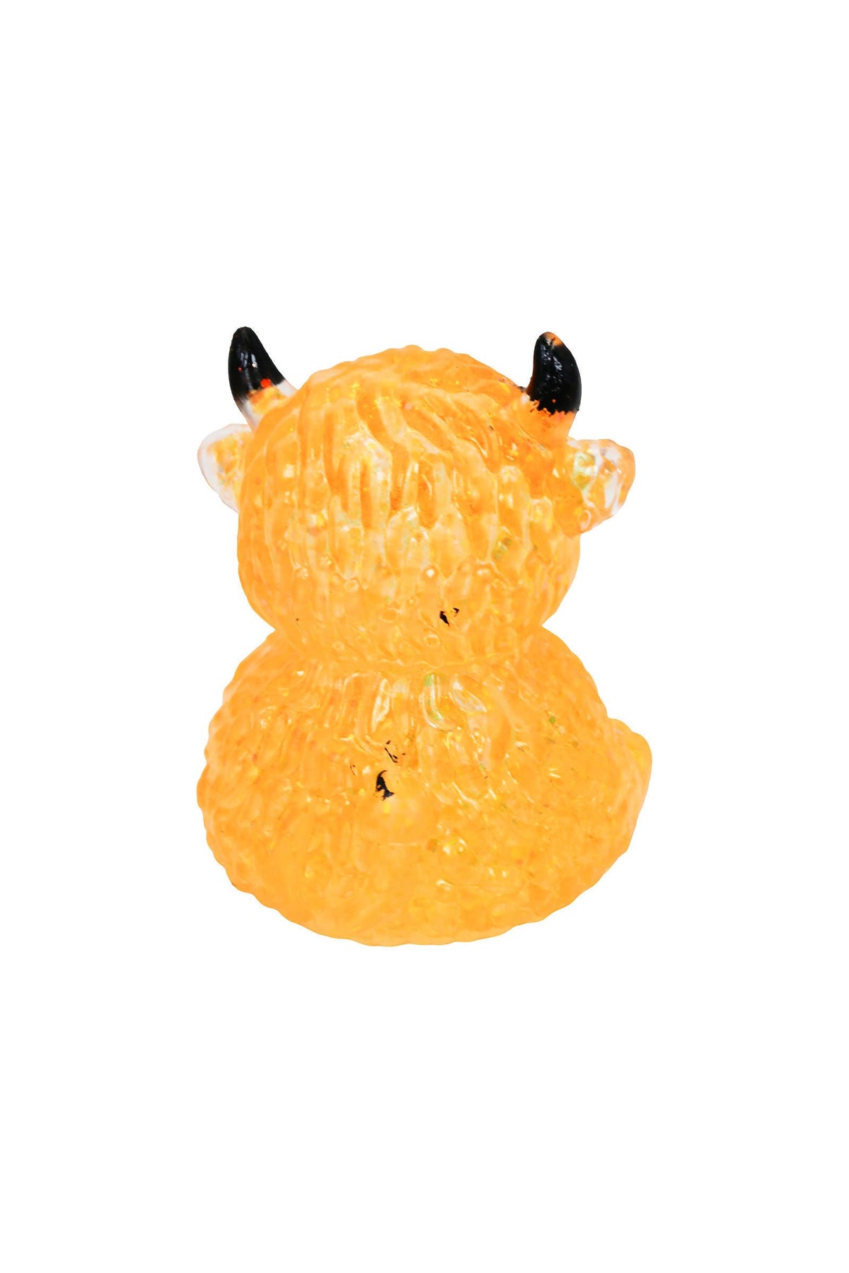 Baby Highland Cow Glitter Thick Maltose Putty Filled Squishy