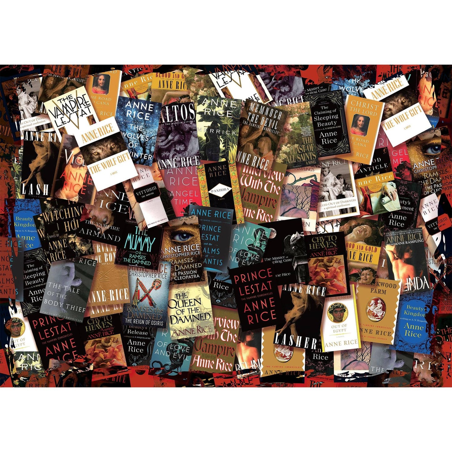 Library of Horror 1000 Piece Jigsaw Puzzle