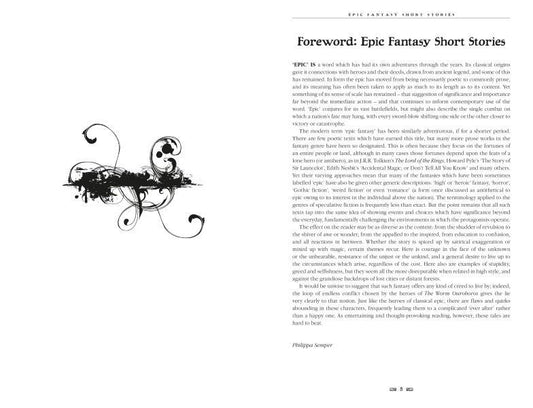 Epic Fantasy Short Stories (Gothic Fantasy)
