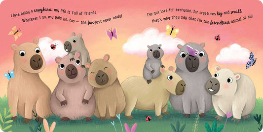 I Love Being a Capybara: Padded Board Book by Em Bruce