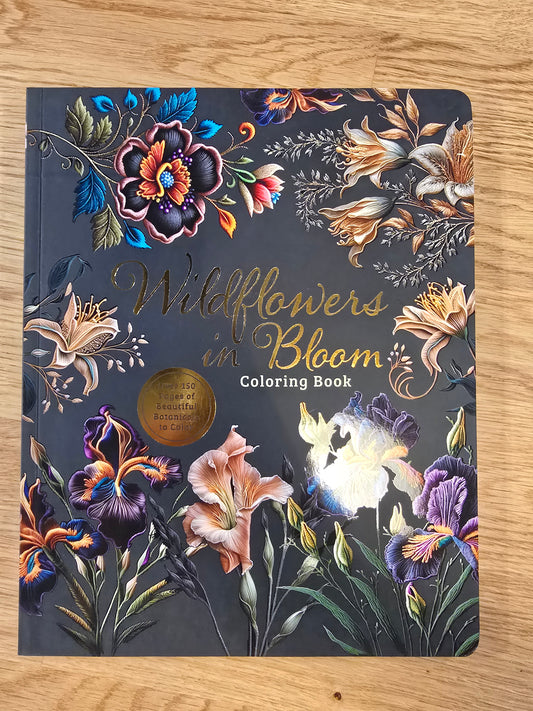 Adult Coloring Books- sprayed edge